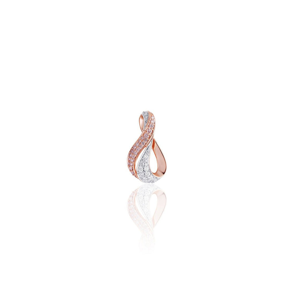 Diamond Infanity Knot Pendant