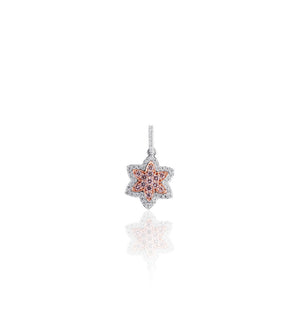 Pink Diamond Petite Star Pendant