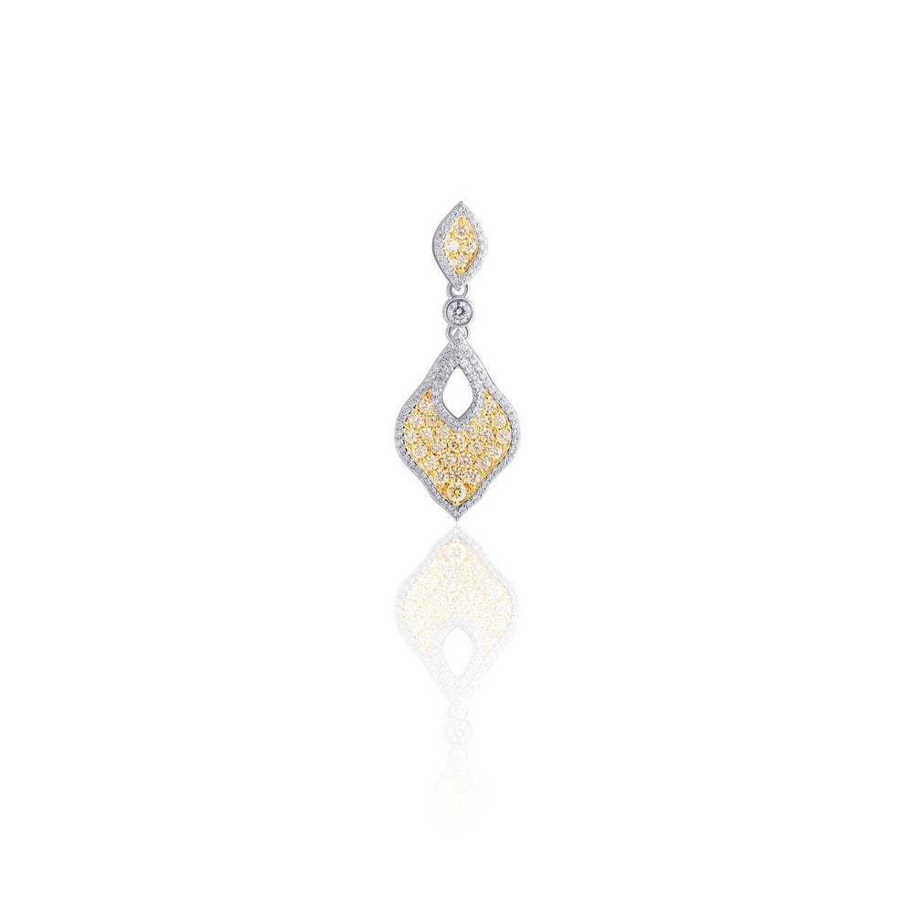 Oriental Yellow Diamond Pendant