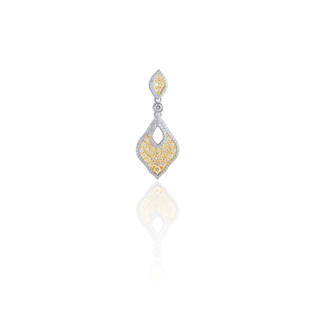 Oriental Yellow Diamond Pendant