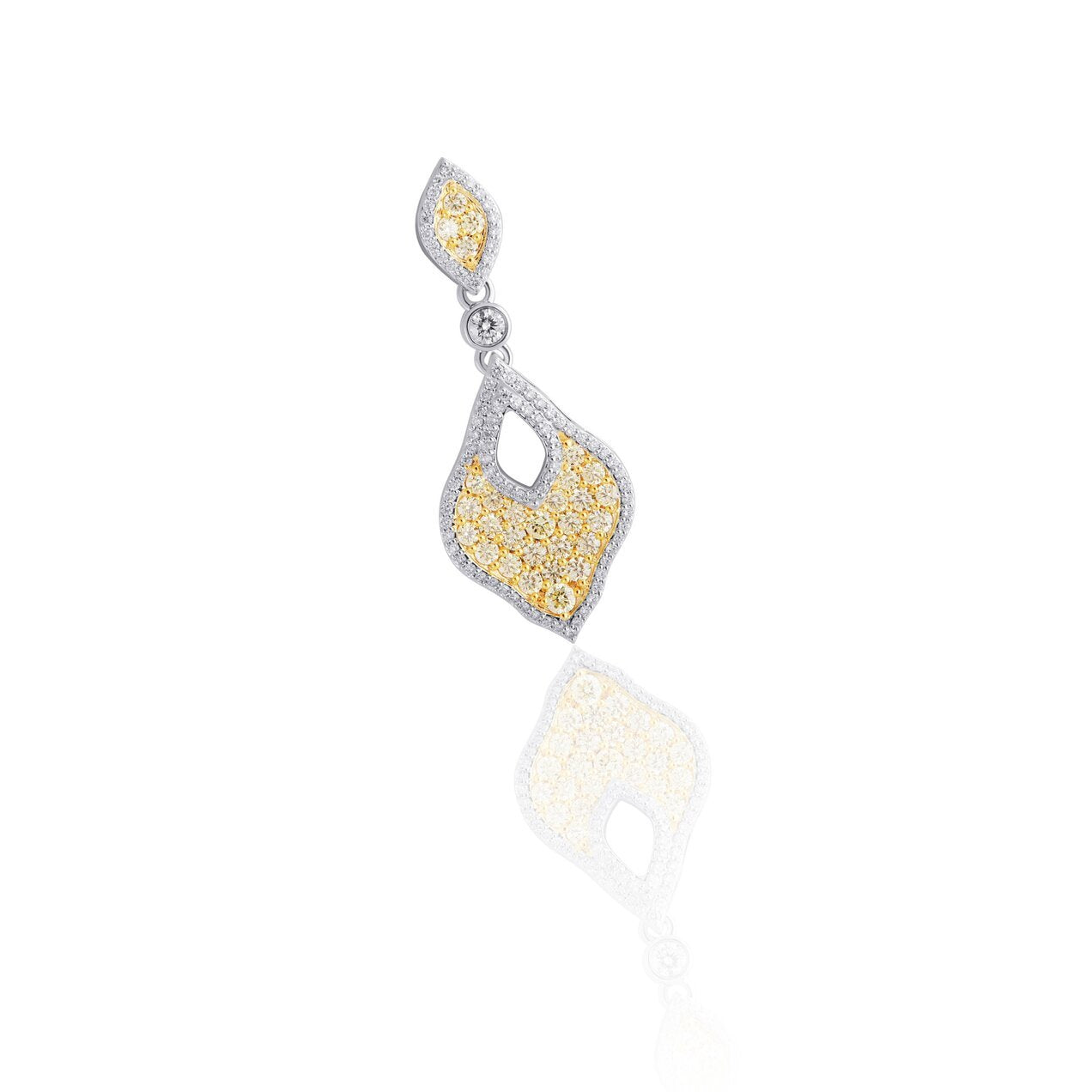 Oriental Yellow Diamond Pendant