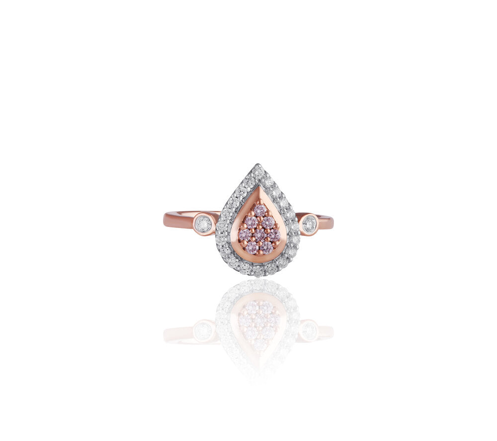 Pear Shape Diamond Ring